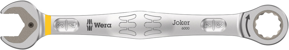 6000 Joker Ratcheting combination wrenches, Imperial - 6000 Joker 3/4" SB