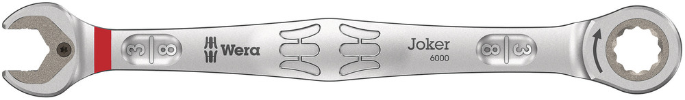 6000 Joker Ratcheting combination wrenches, Imperial - 6000 Joker 3/8" SB