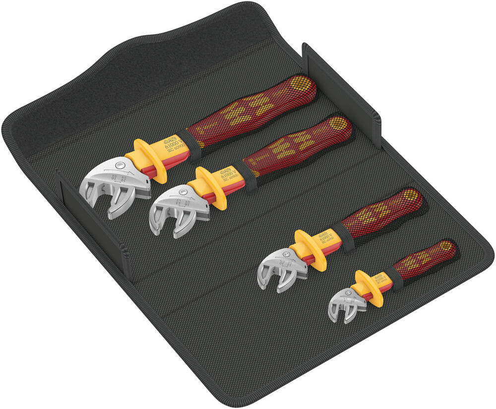 6004 Joker VDE 4 Set 1 VDE-insulated self-setting spanner set - 6004 Joker VDE 4 Set 1