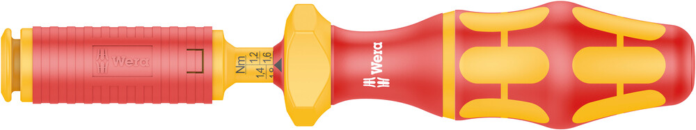 Series 7400 VDE Kraftform adjustable torque handle (0.3-3.5 Nm) - 7441 VDE SB
