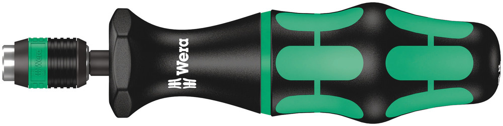 Series 7400 Imperial Kraftform pre-set adjustable torque screwdrivers (2.5-29.0 in. lbs.) with Rapidaptor quick-release chuck, handle size 105 mm - 7465   2,5 in.lbs.