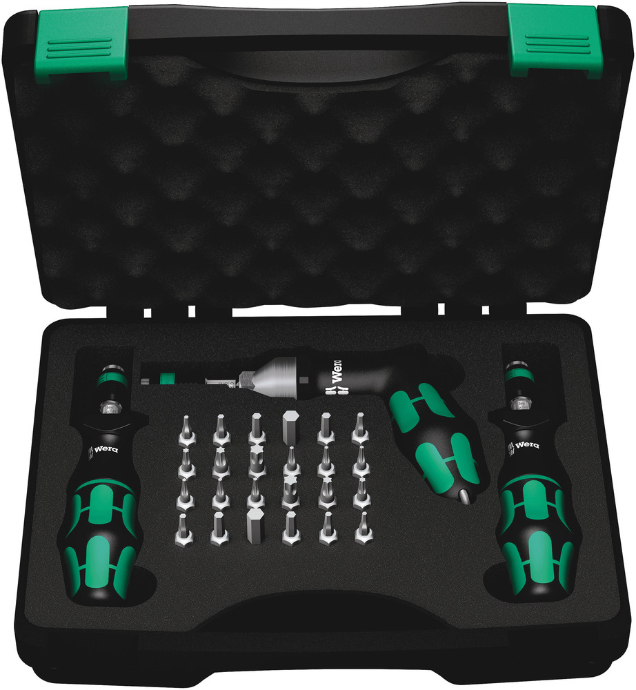 7440/41/42 Kraftform torque screwdriver set 0.3-6.0 Nm - 7440/41/42