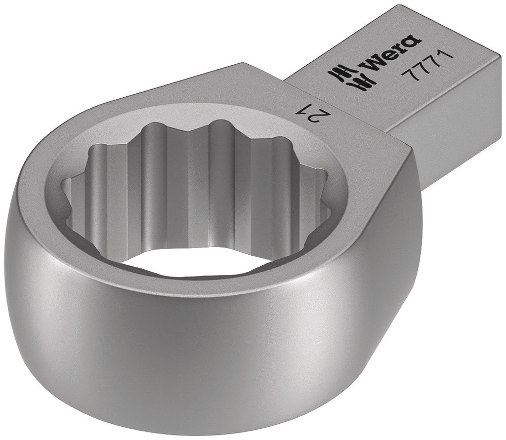 7771 Ring spanner insert, 9x12 mm - 7771 9x12mm Ring 21mm