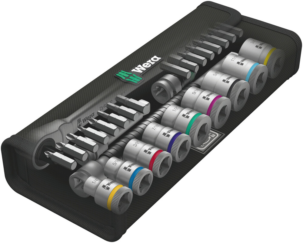 8100 SB 11 Zyklop Metal Ratchet Set