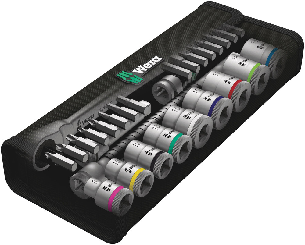 8100 SB 7 Zyklop Metal Ratchet Set