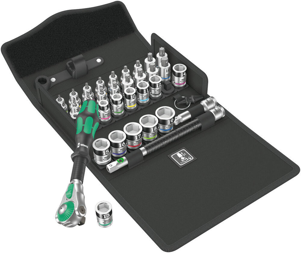 8100 SB All-in Zyklop Speed ratchet set, 3/8" drive - 8100 SB All-In Zyklop Speed Ratchet Set