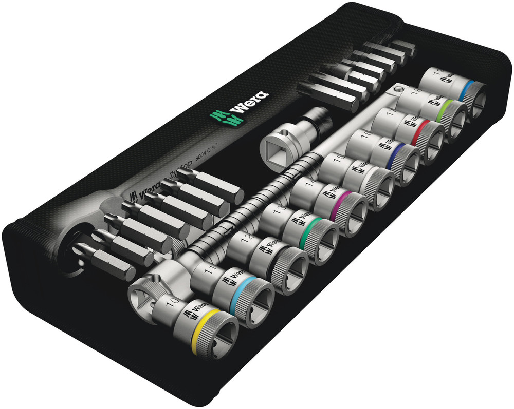 8100 SC 8 Zyklop Metal Ratchet Set