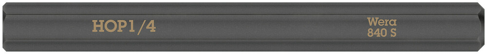 840 S Hex-Plus bits for impact screwdrivers - 840 S Hex-Plus 1/4" x 70 mm