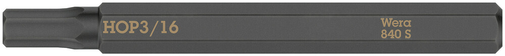 840 S Hex-Plus bits for impact screwdrivers - 840 S Hex-Plus 3/16" x 70 mm
