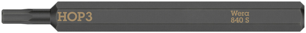 840 S Hex-Plus bits for impact screwdrivers - 840 S Hex-Plus 3,0 x 70 mm