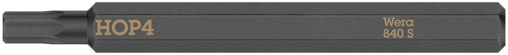 840 S Hex-Plus bits for impact screwdrivers - 840 S Hex-Plus 4,0 x 70 mm