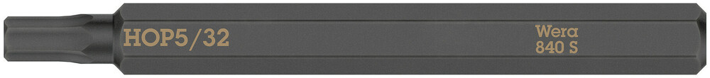840 S Hex-Plus bits for impact screwdrivers - 840 S Hex-Plus 5/32" x 70 mm