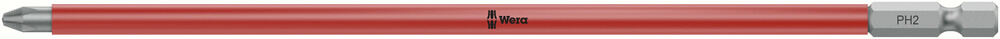 853/4 ACR® SL bits with sleeve, magnetized - 853/4 ACR SL PH 2 x 200 mm