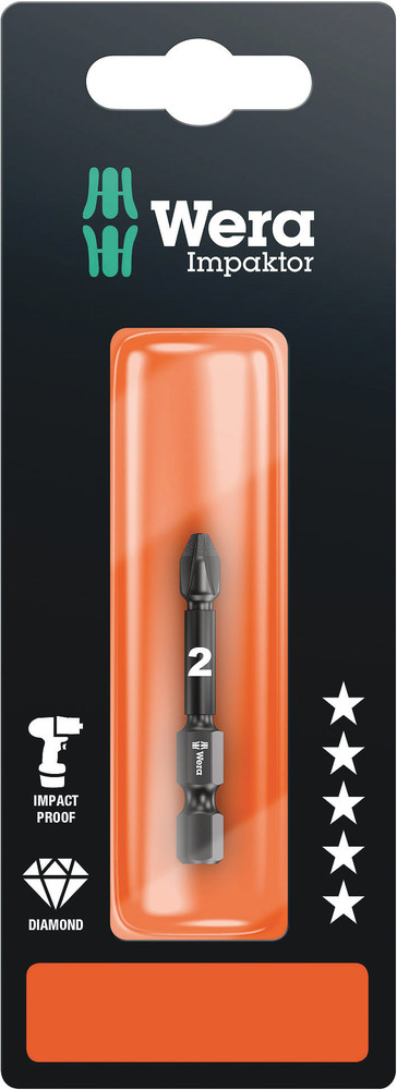 855/4 IMP DC Impaktor bits SB - 855/4 IMP DC PZ 2 x 50 mm SB
