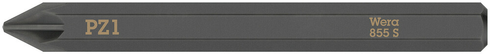 855 S Pozidriv bits for impact screwdrivers - 855 S PZ 1 x 70 mm