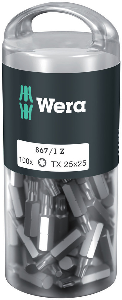 867/1 TORX® DIY 100 - 867/1 Z TORX 25 x 25 mm DIY-Box 100 pc