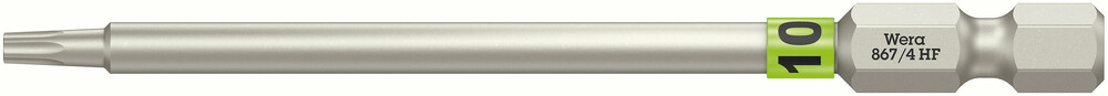 867/4 TORX® HF Bits with holding function - 867/4 TORX HF 10 x 89 mm