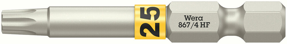 867/4 TORX® HF Bits with holding function - 867/4 TORX HF 25 x 50 mm