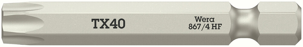 867/4 TORX® HF Bits with holding function - 867/4 TORX HF 40 x 50 mm