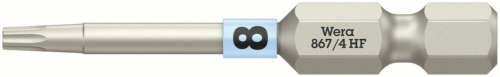 867/4 TORX® HF Bits with holding function - 867/4 TORX HF 8 x 50 mm