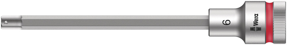 8740 C HF Zyklop bit socket with 1/2" drive with holding function - 8740 C HF Hex-Plus 6,0 x 140 mm