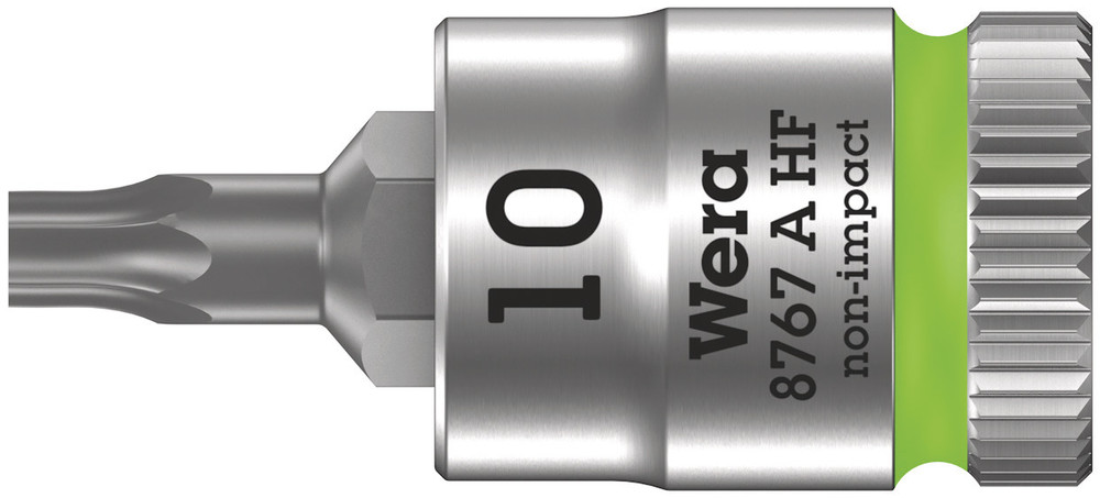 8767 A HF TORX® Zyklop bit socket with holding function, 1/4" drive - 8767 A HF TORX 10 x 28 mm