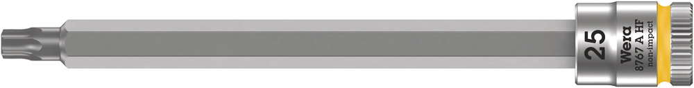 8767 A HF TORX® Zyklop bit socket with holding function, 1/4" drive - 8767 A HF TORX 25 x 100 mm