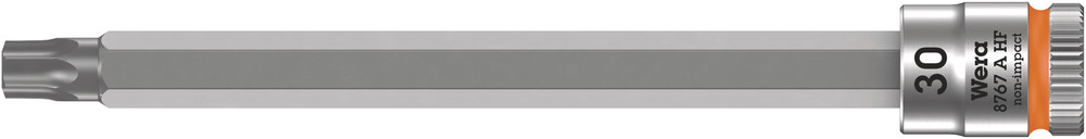 8767 A HF TORX® Zyklop bit socket with holding function, 1/4" drive - 8767 A HF TORX 30 x 100 mm