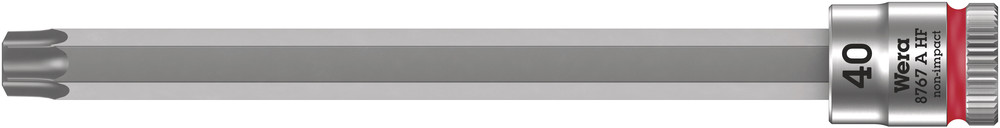 8767 A HF TORX® Zyklop bit socket with holding function, 1/4" drive - 8767 A HF TORX 40 x 100 mm