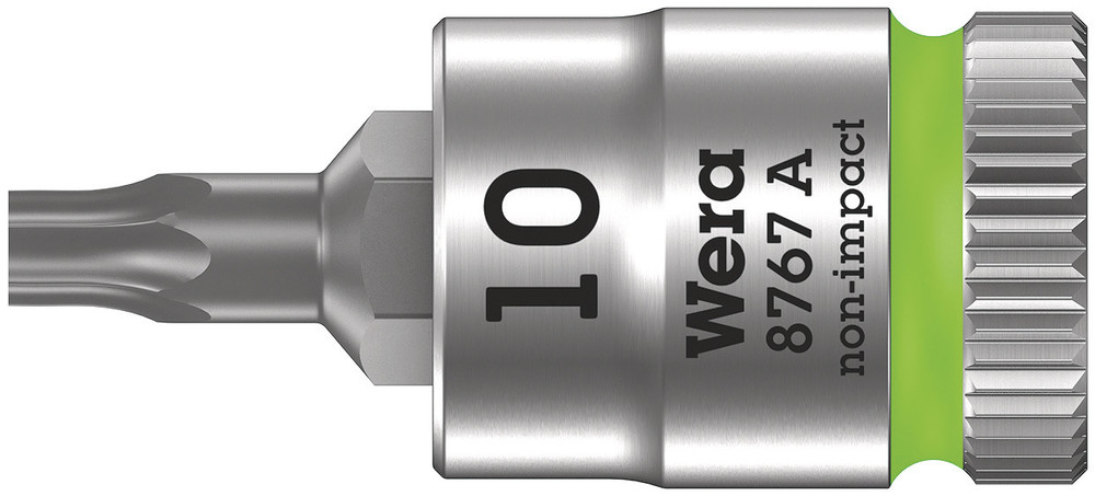 8767 A TORX® Zyklop bit socket, 1/4" drive - 8767 A TORX 10 x 28 mm