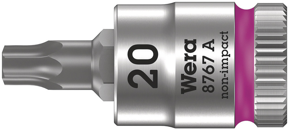 8767 A TORX® Zyklop bit socket, 1/4" drive - 8767 A TORX 20 x 28 mm
