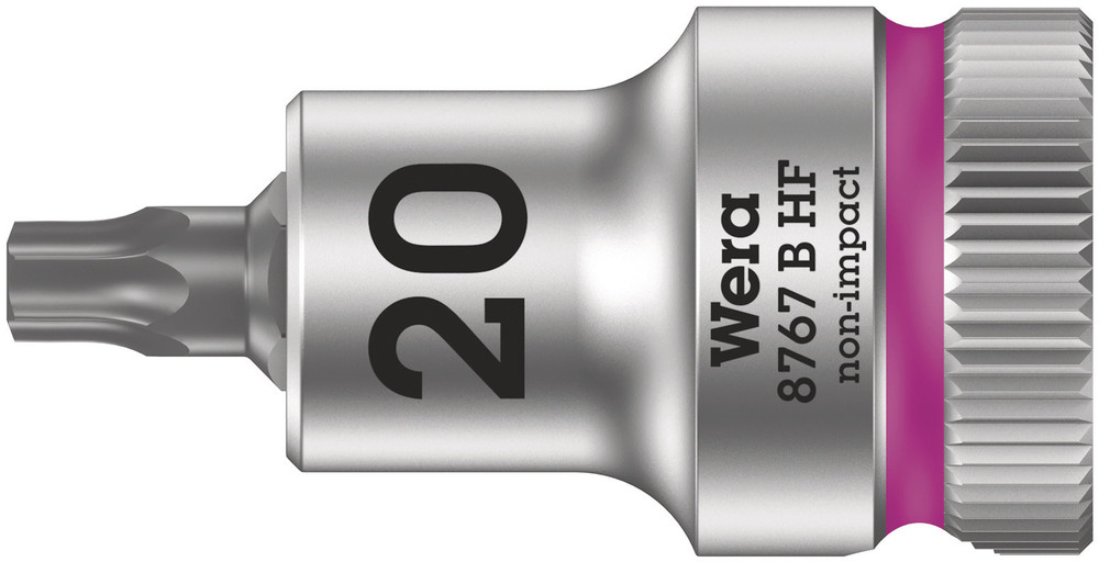 8767 B HF TORX® Zyklop bit socket with holding function, 3/8" drive - 8767 B HF TORX 20 x 35 mm