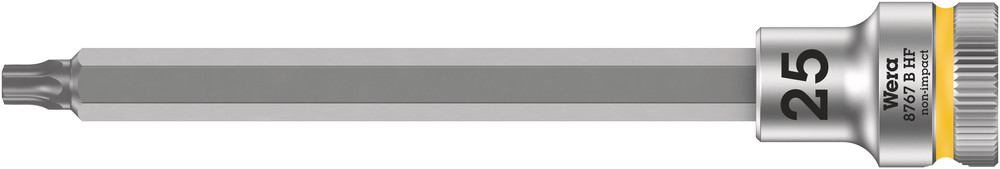 8767 B HF TORX® Zyklop bit socket with holding function, 3/8" drive - 8767 B HF TORX 25 x 107 mm