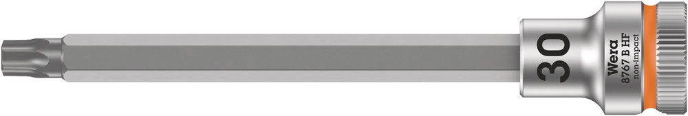 8767 B HF TORX® Zyklop bit socket with holding function, 3/8" drive - 8767 B HF TORX 30 x 107 mm