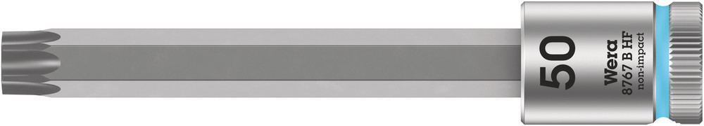 8767 B HF TORX® Zyklop bit socket with holding function, 3/8" drive - 8767 B HF TORX 50 x 100 mm