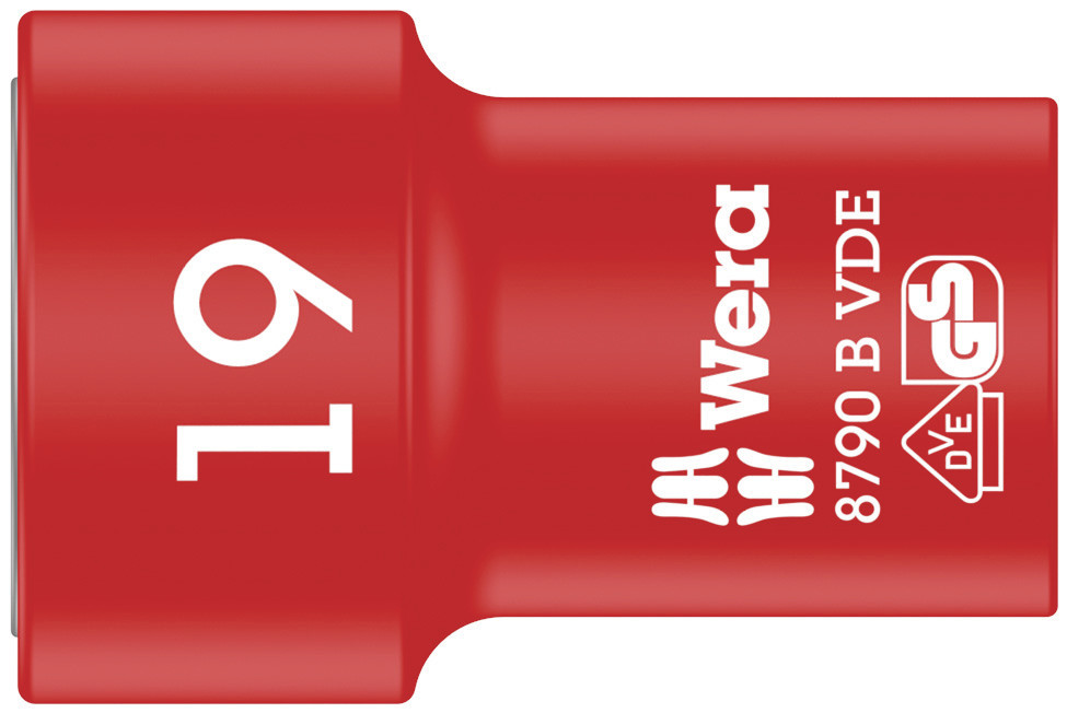 8790 B VDE Zyklop 3/8" socket, insulated - 8790 B VDE 19,0