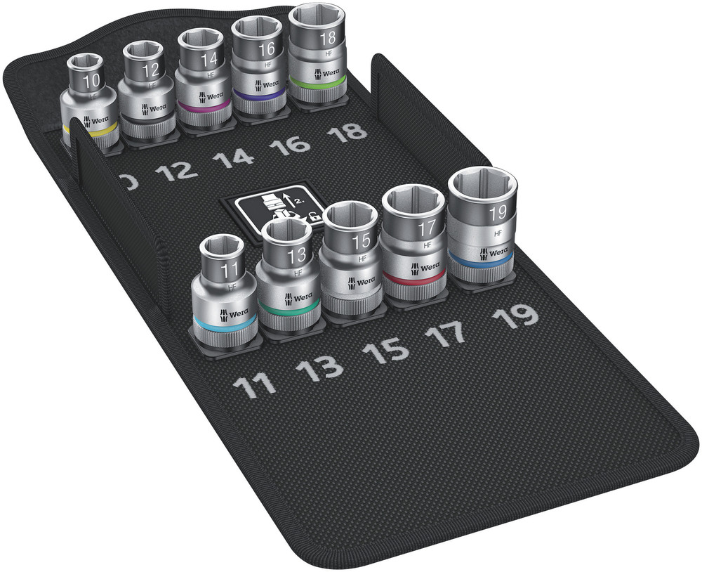 8790 HMC HF 1 Zyklop socket set with 1/2" drive, with holding function - 8790 HMC HF 1