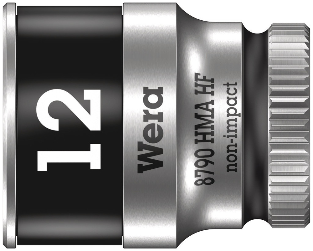 8790 HMA HF Zyklop socket with 1/4" drive with holding function - 8790 HMA HF 12,0