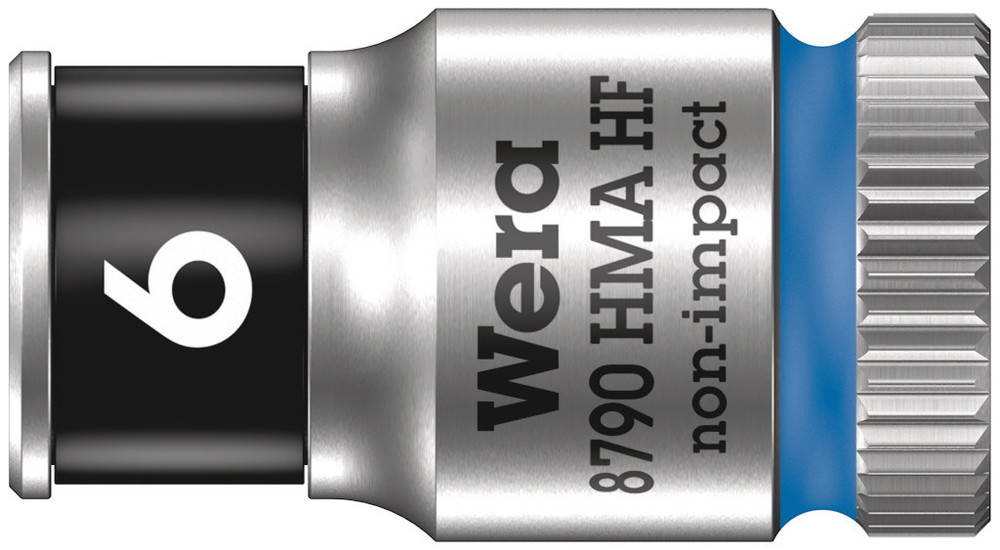 8790 HMA HF Zyklop socket with 1/4" drive with holding function - 8790 HMA HF 6,0