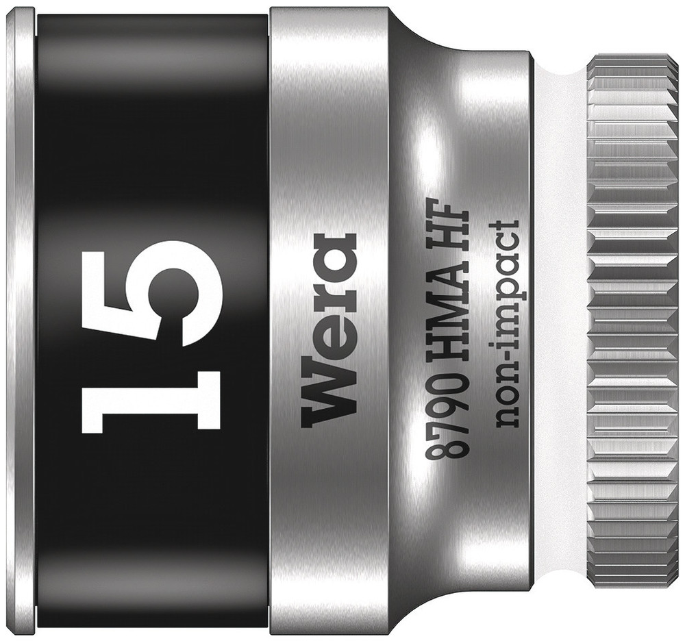 8790 HMA HF Zyklop socket with 1/4" drive with holding function - 8790 HMA HF 15,0