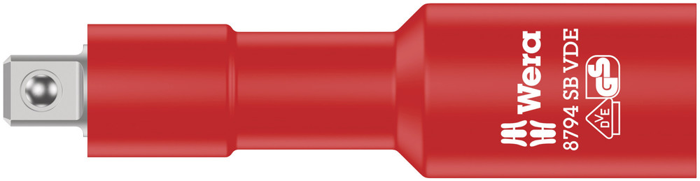 8794 SB VDE Zyklop extension, insulated, short, 3/8" - 8794 SB VDE