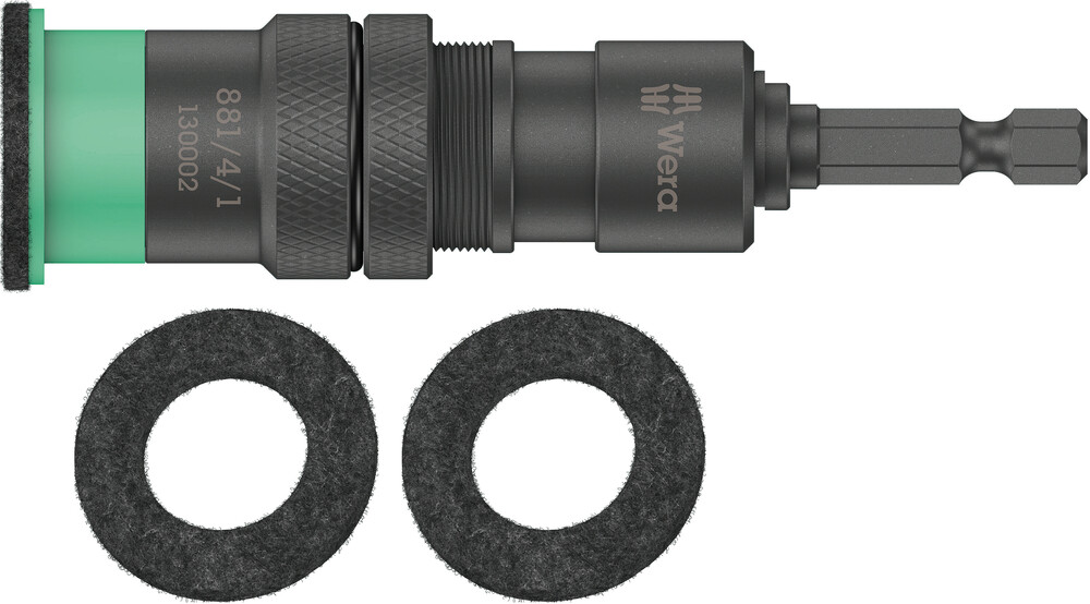 881/4/1 SB Bit holder with variable screw depth limitation - 881/4/1 SB Bit Holder