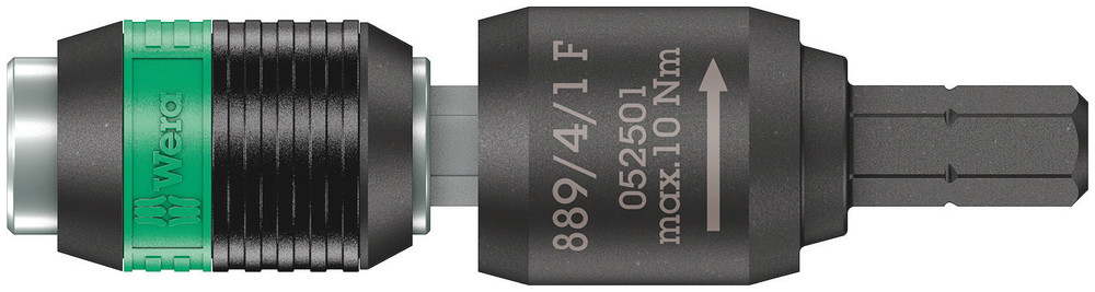 889/4/1 F Rapidaptor free-running bit holder for torque screwdrivers with pistol handle - 889/4/1 F Rapidaptor
