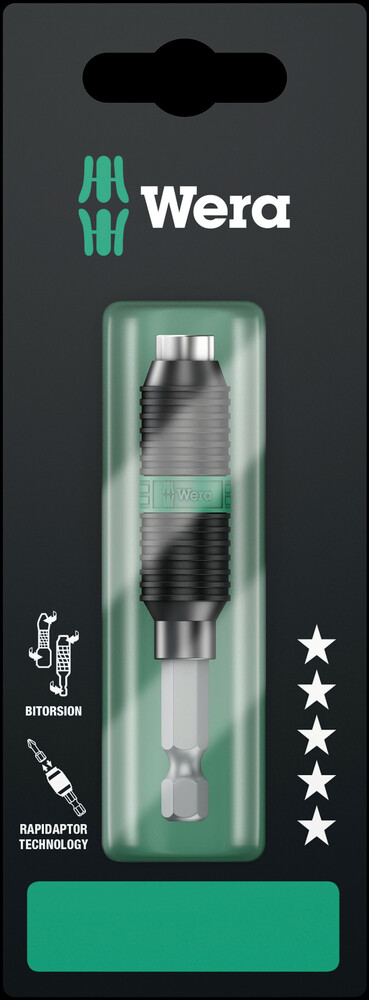 BITSHOLDER 1/4" DR. 75MM RAPIDAPTOR 897/4 R SB – Wera
