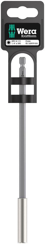 899/4/1 S Universal Bit Holder with strong retaining ring - 899/4/1 S 1/4" x 200 mm