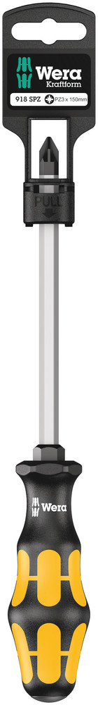 918 SPZ SB Screwdriver for Pozidriv screws - 918 SPZ PZ 3 x 150 mm SB