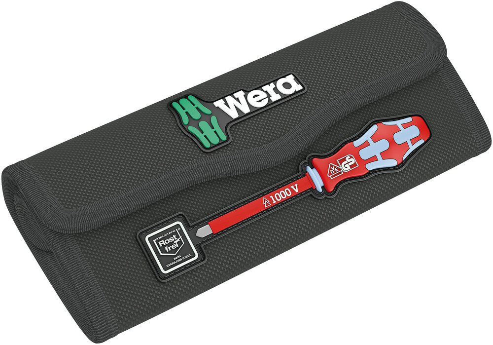 9476 Folding pouch for sets of up to 8 Kraftform Kompakt VDE Stainless, empty - 9476 Folding pouch Kraftf. Kompakt VDE Stainless 8