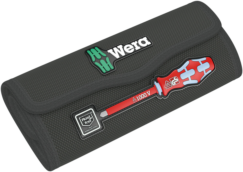 9477 Folding pouch for sets of up to 17 Kraftform Kompakt VDE Stainless, empty - 9477 Fold. pouch Kraftf. Kompakt VDE Stainless 17