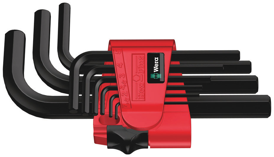 950/9 Hex-Plus 7 L-key set, metric, BlackLaser - 950/9 Hex-Plus 7