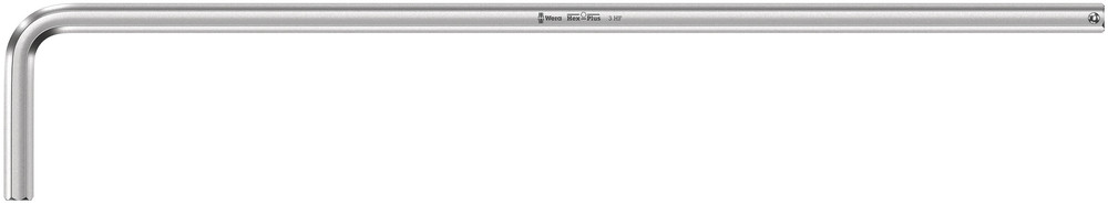 950 L HF L-key, metric, chrome-plated, with holding function - 950 L Hex-Plus HF 3,0